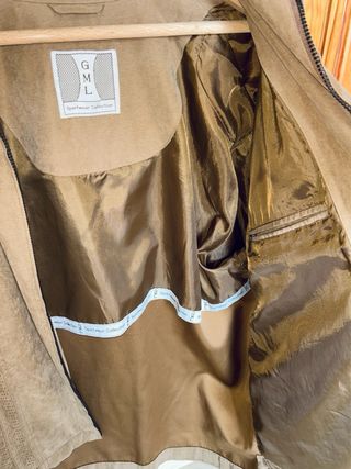 Chaqueta efecto ante de Gamsol
