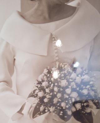 VESTIDO DE NOVIA DOS PIEZAS 