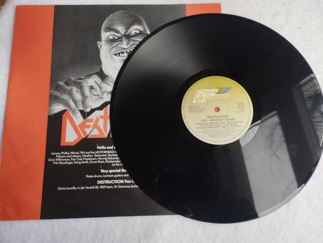 Disco in vinile «LIVE WITHOUT SENSE» dei