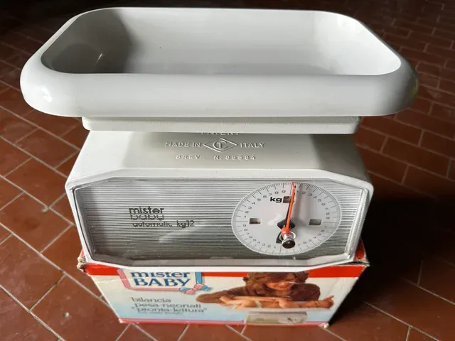 Bilancia Pesa Neonati Kg 12 Mister Baby