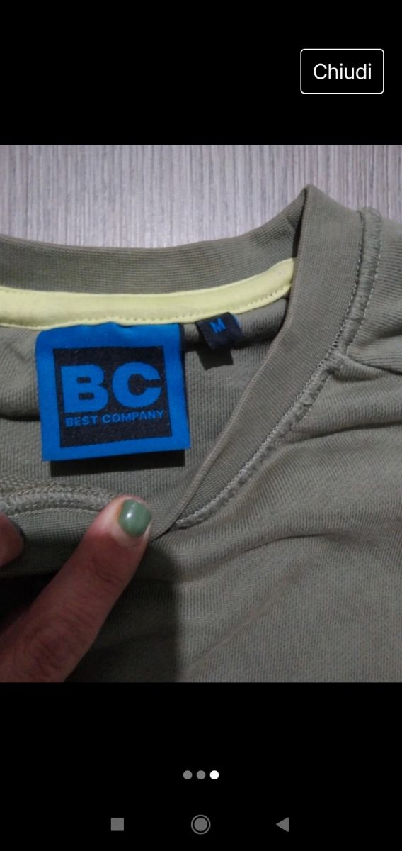 Felpa garzata unisex