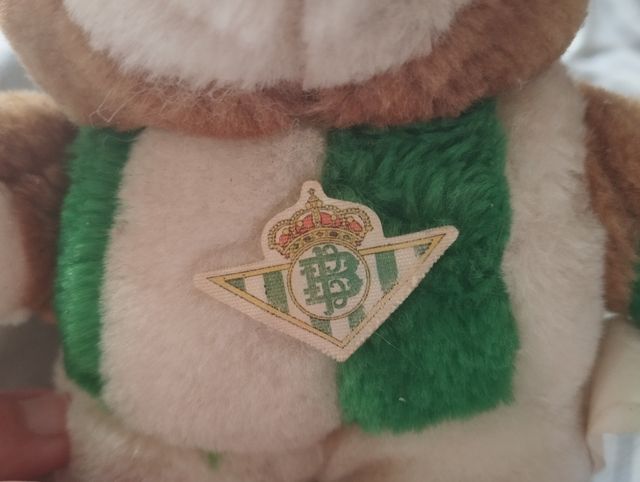 Peluche de osito del Betis