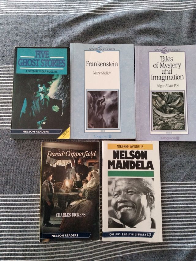 Libros de texto en ingles.