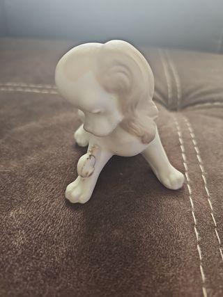 Figura lladro perro y caracol