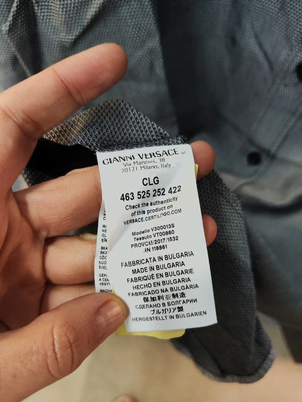 Camisa estampada Versace Collection