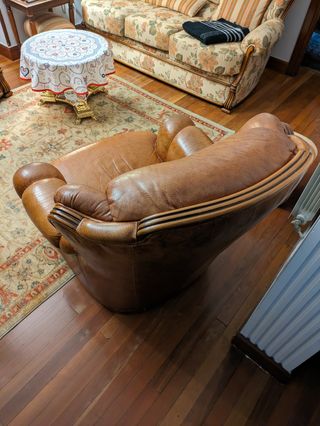 Sillón cuero