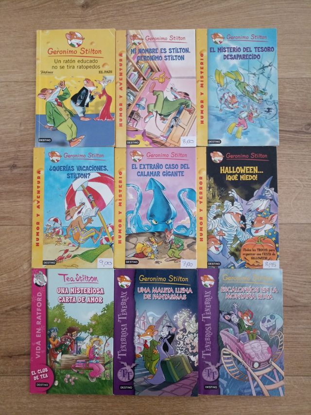 lectura de Gerónimo Stilton