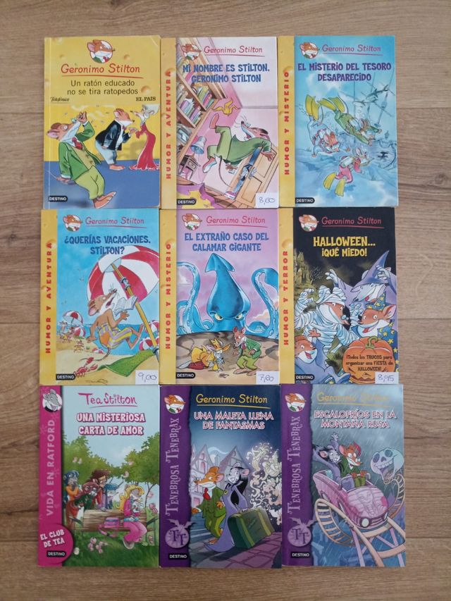 lectura de Gerónimo Stilton