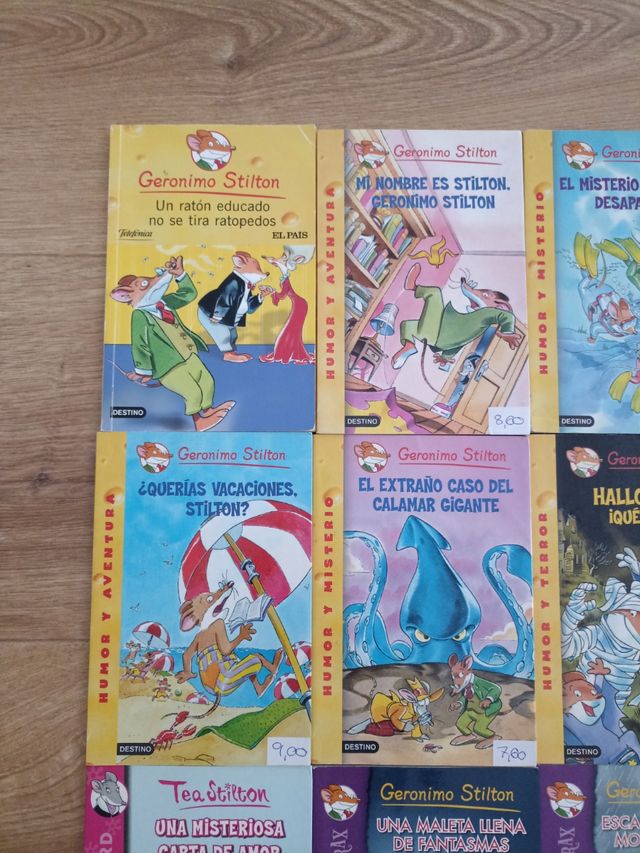 lectura de Gerónimo Stilton