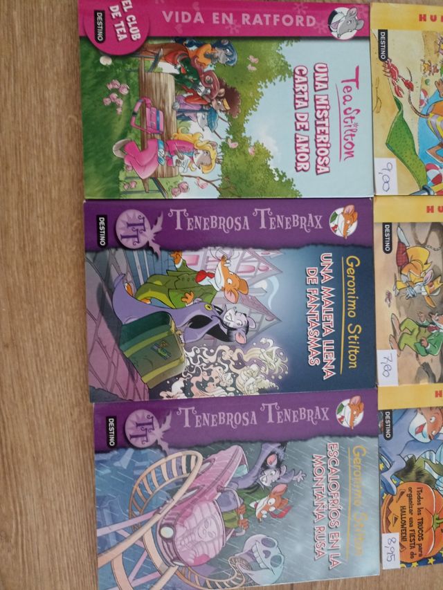 lectura de Gerónimo Stilton