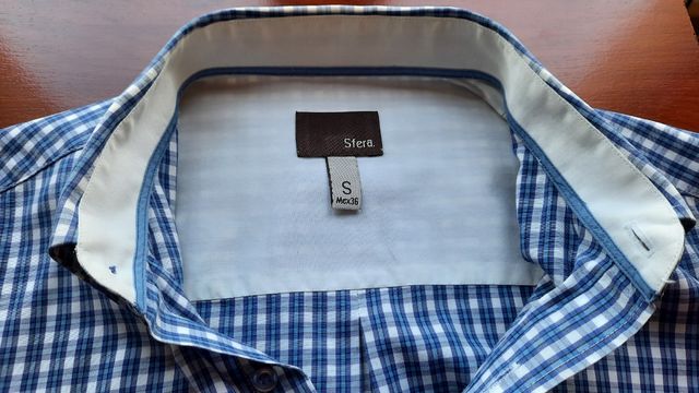 Camisa cuadros Sfera hombre