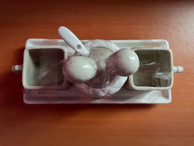 Set tazzine, vassoio e zuccheriera Claraluna