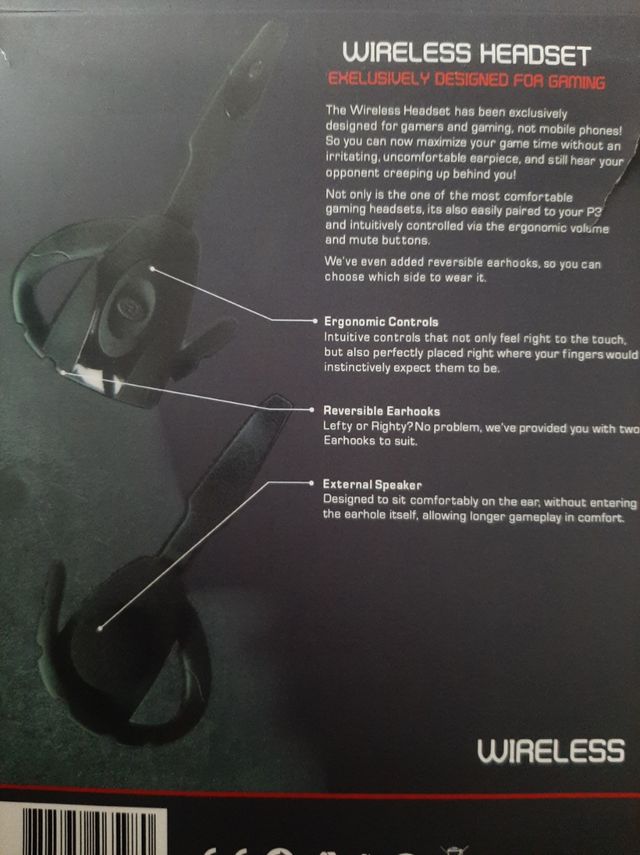 Auricolare bluetooth ps3