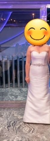 Elegante vestido de novia: dos vestidos en uno