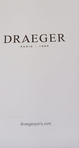 SIN ESTRENAR, TARJETAS DRAEGER CON SOBRE 