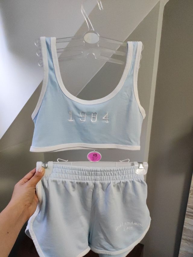 Bershka short y camiseta 