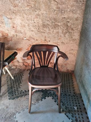 Sillas madera
