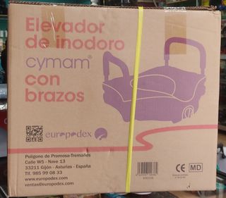 ELEVADOR INODORO CON BRAZOS MARCA CYMAN
