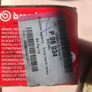 Pastilla freno