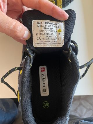 zapatos de seguridad baak