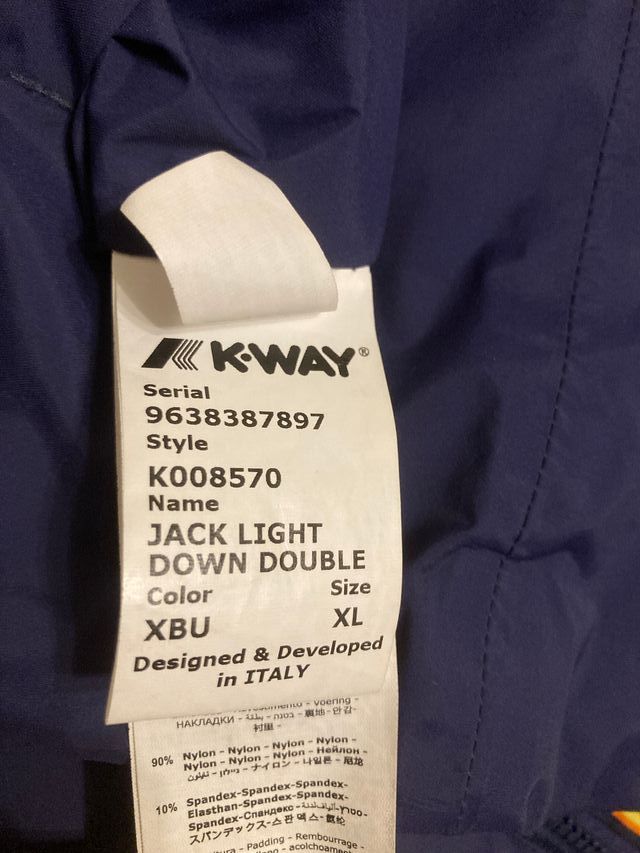 Giacca K-Way reversible