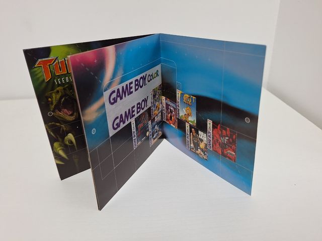 Panfletos y dvd publicitarios Nintendo