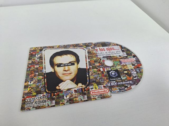 Panfletos y dvd publicitarios Nintendo