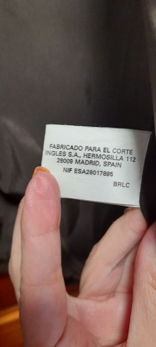 Abrigo pelo sintético mujer