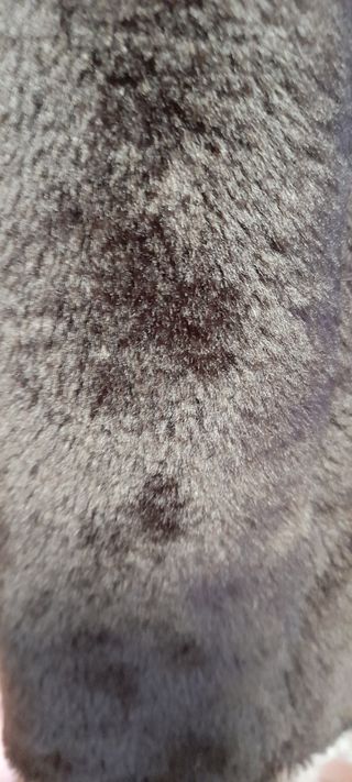 Abrigo pelo sintético mujer