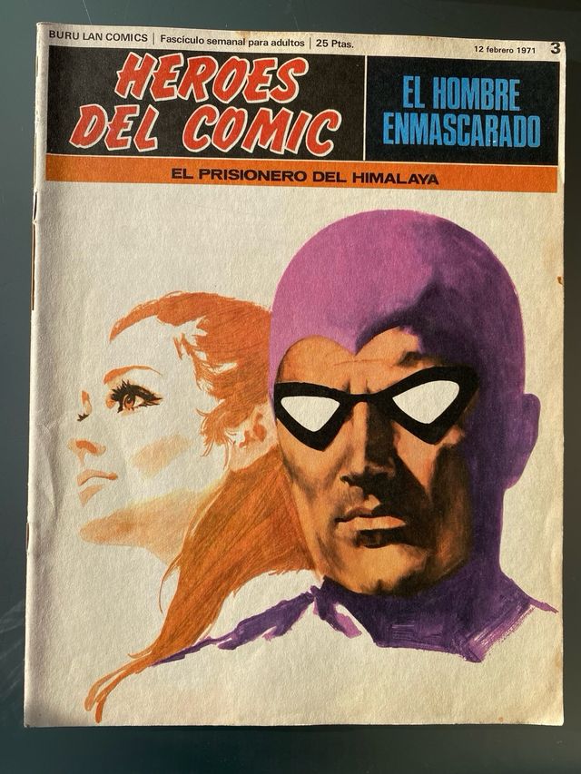 Heroes del Comic EL HOMBRE ENMASCARADO 1971