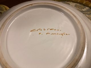 Zuppiera in ceramica di Castelli