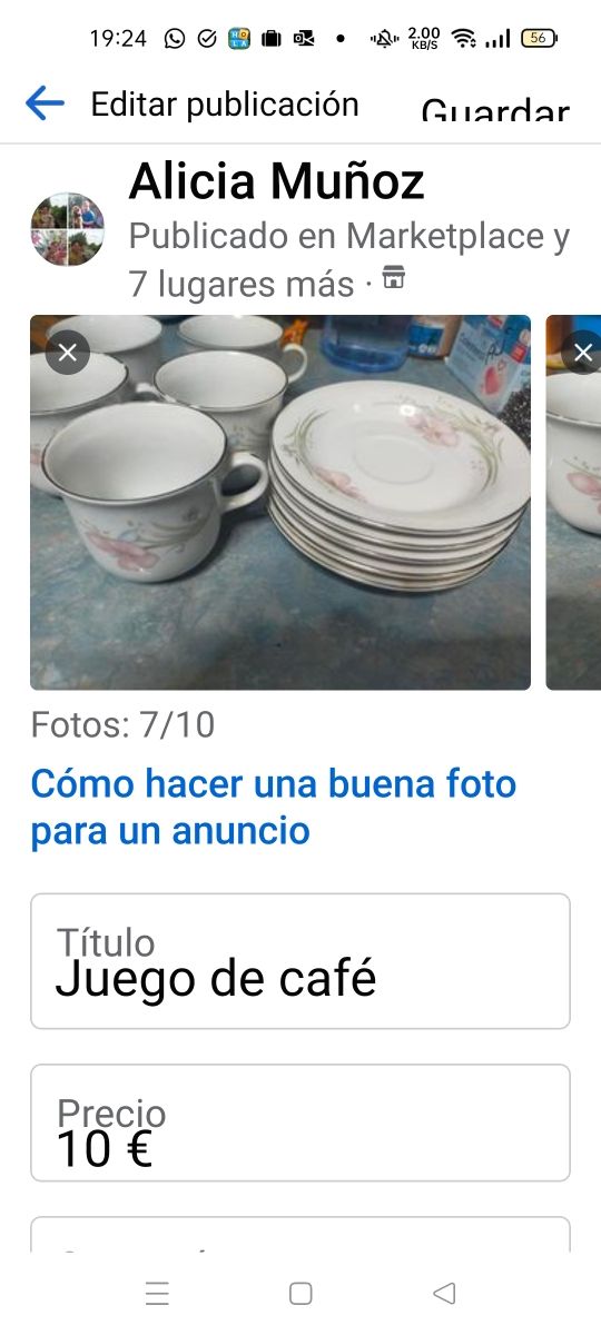 Juego de Café