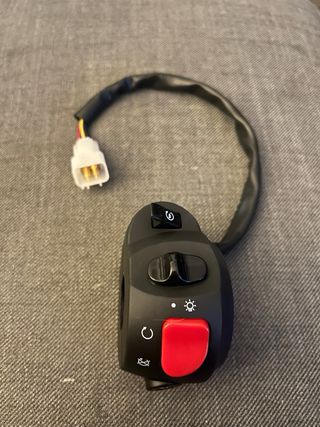 Mando encendido y luces moto