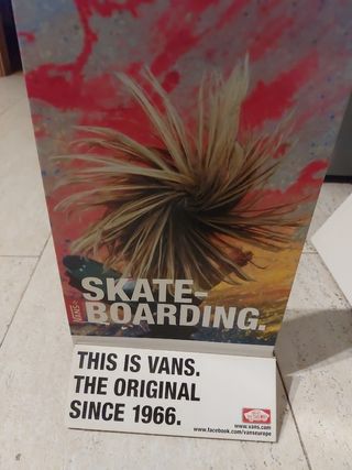 Carteles publicidad Vans