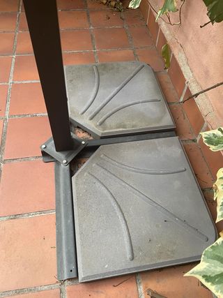 Pérgola Parasol Doble Brazo Twin El Corte Inglés