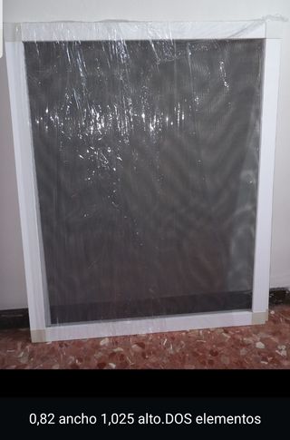 Mosquiteras aluminio blanco