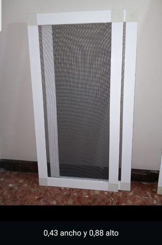 Mosquiteras aluminio blanco