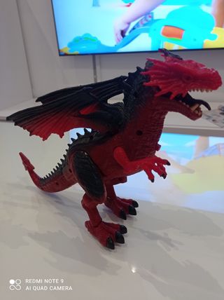 Juguete dragón luces y sonido