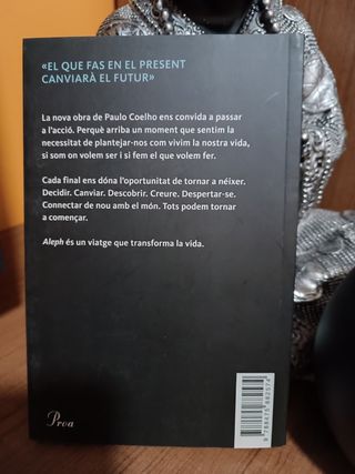 Libro Aleph en catalán -Paulo Coelho