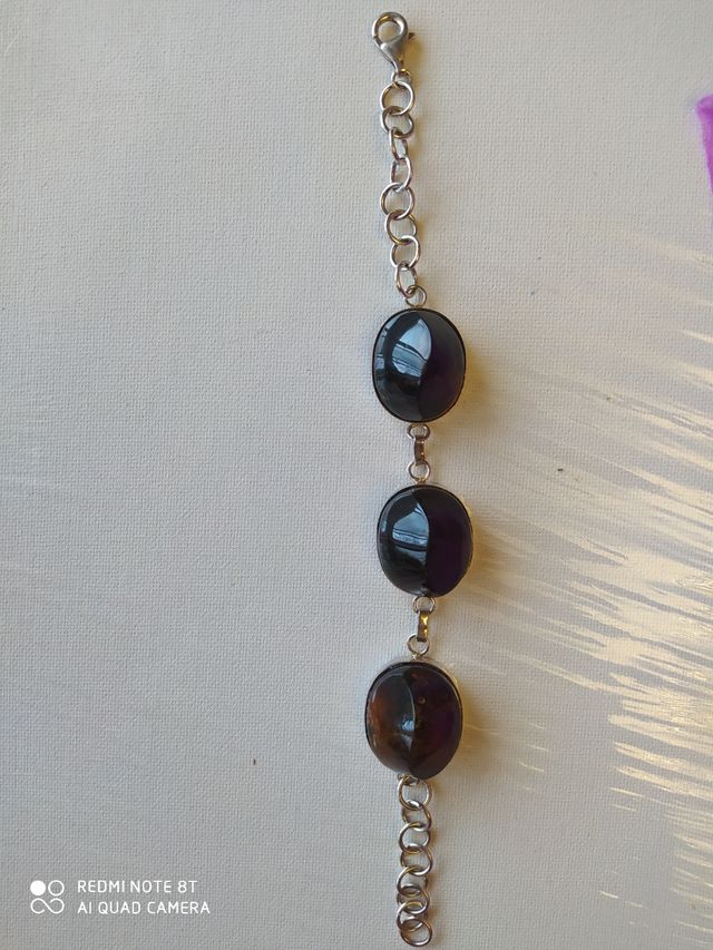 Colgante y pulsera de ambar