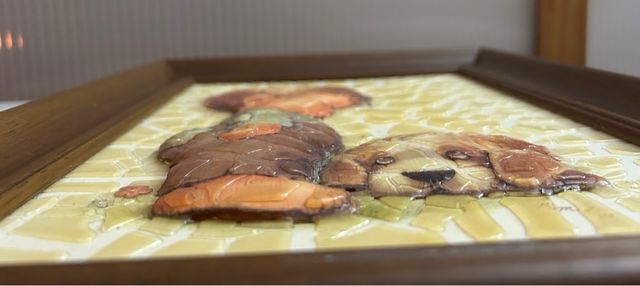 CUADRO NIÑO CON PERRO