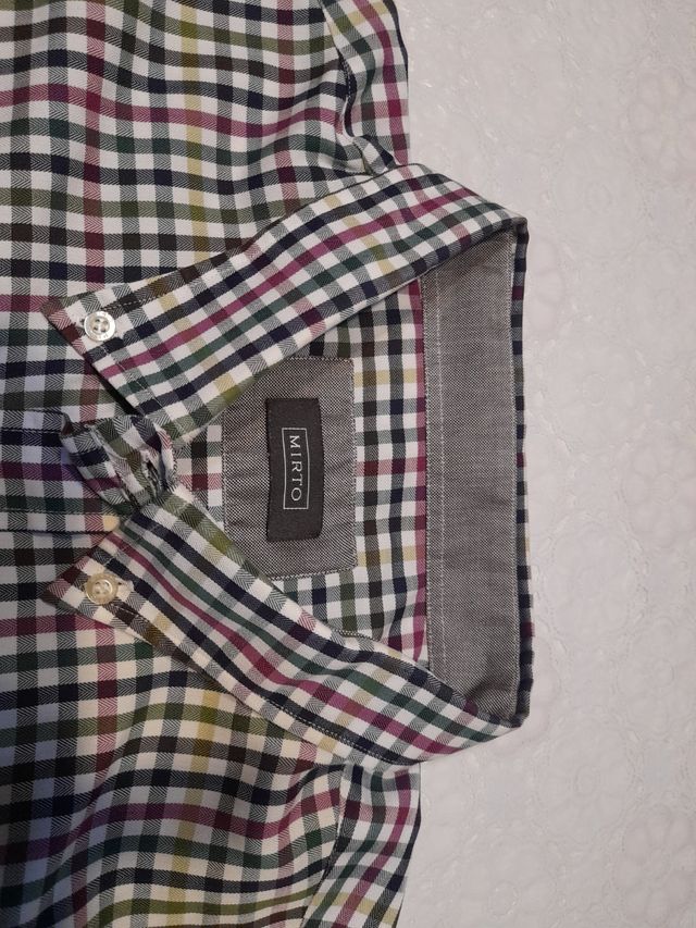 Camisa de cuadros mirto talla 9