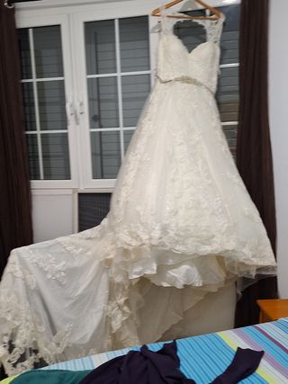 Vestido de novia talla L
