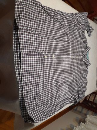 camisa MIRTO cuadros talla grande