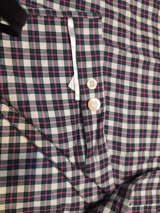 camisa MIRTO cuadros talla grande