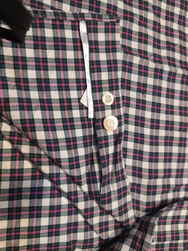 camisa MIRTO cuadros talla grande