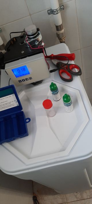 Instalación de discalcificadores