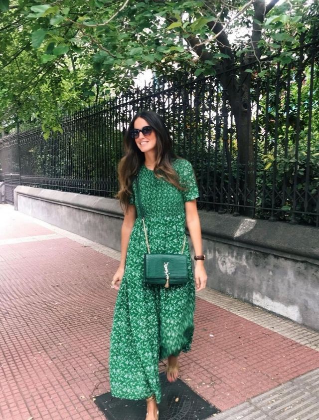 Vestido Estampado Floral ZARA