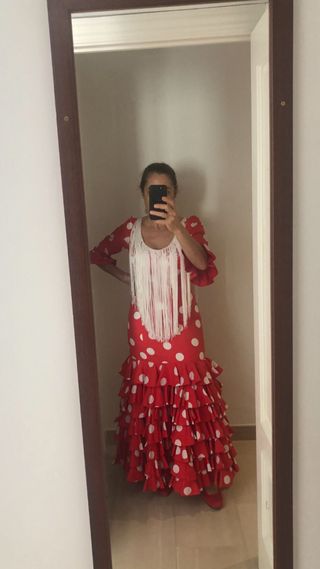 Traje de flamenca + complementos