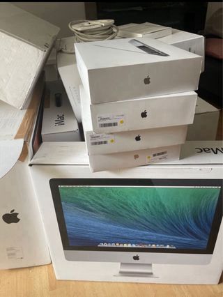 Cajas macbook, macbook air y imac
